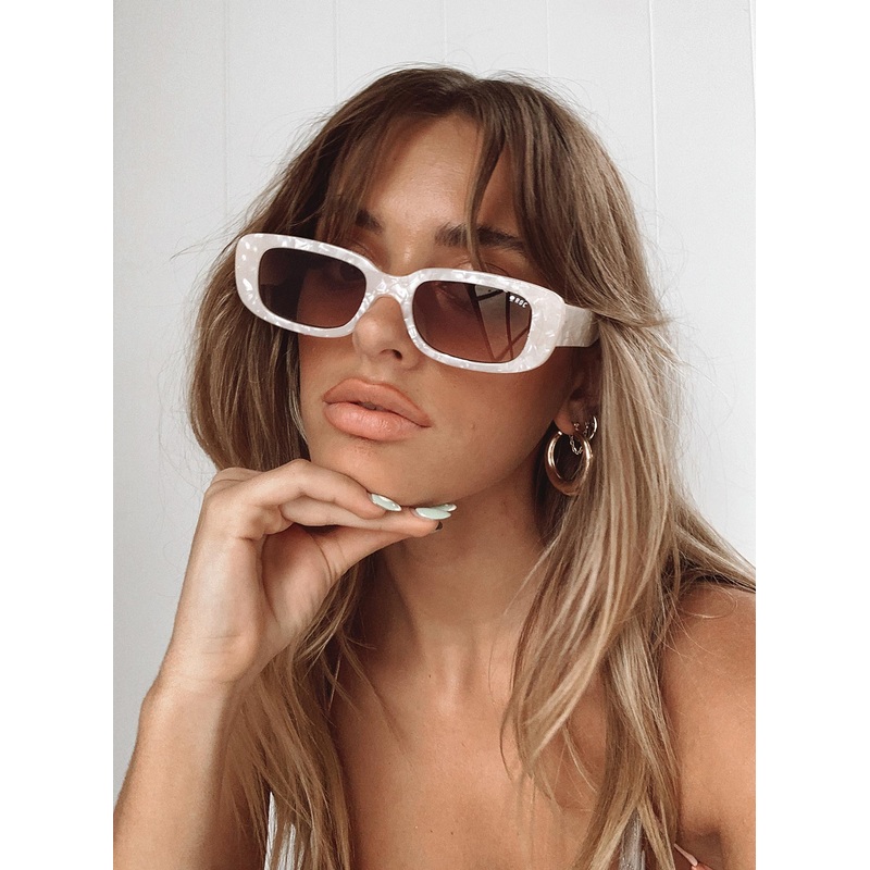 Creeper Sunglasses Pearl White