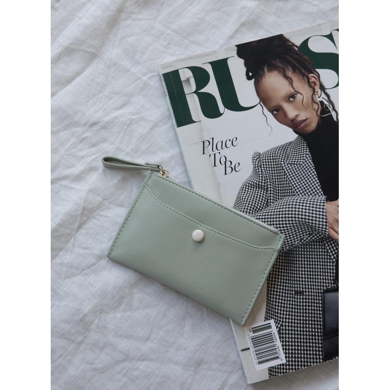 Keep Track Wallet Green