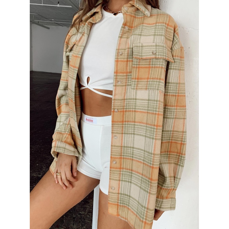 Mila Shirt Orange Multi
