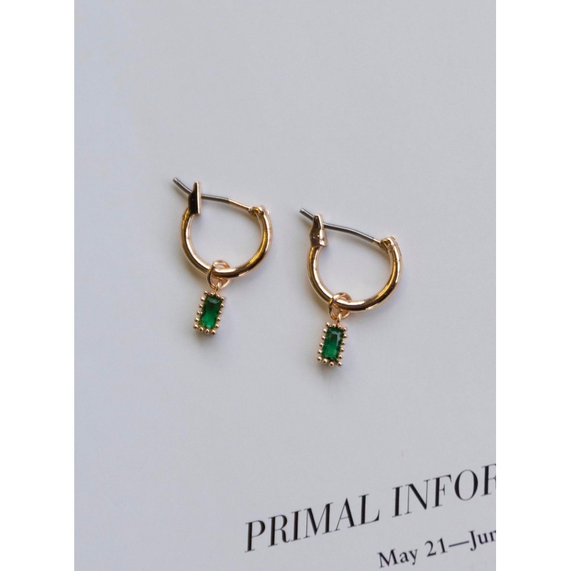 She's Confident Earrings Green