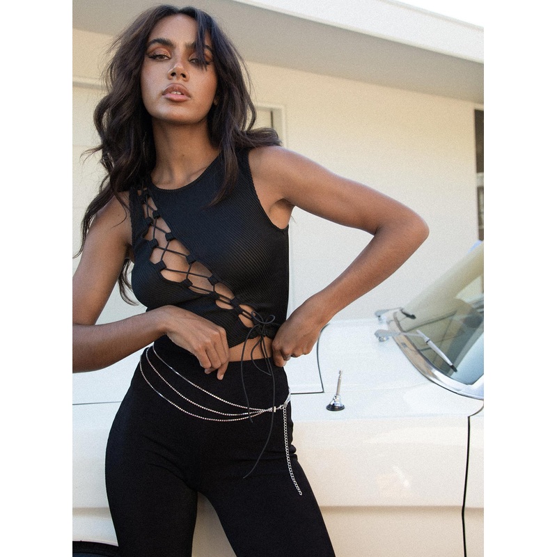 Weekend Love Top Black