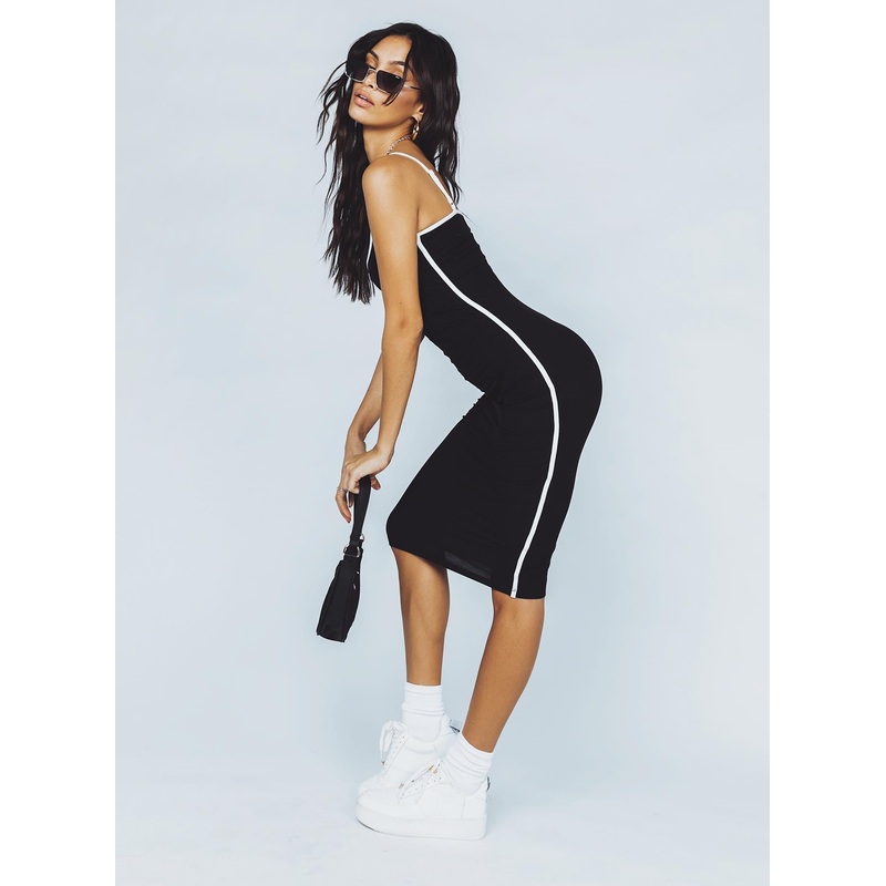 Arabellae Midi Dress Black