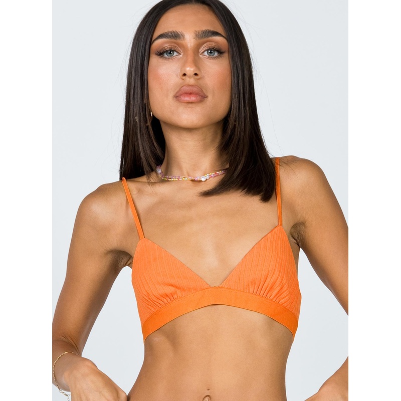 Austen Bralette Orange