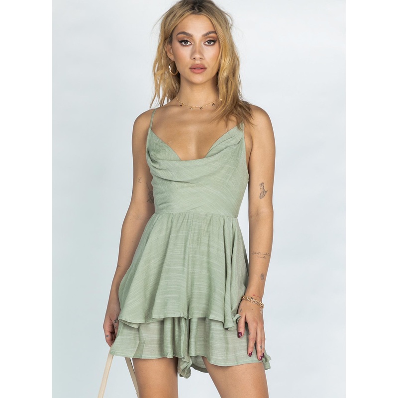 Jude Romper Sage