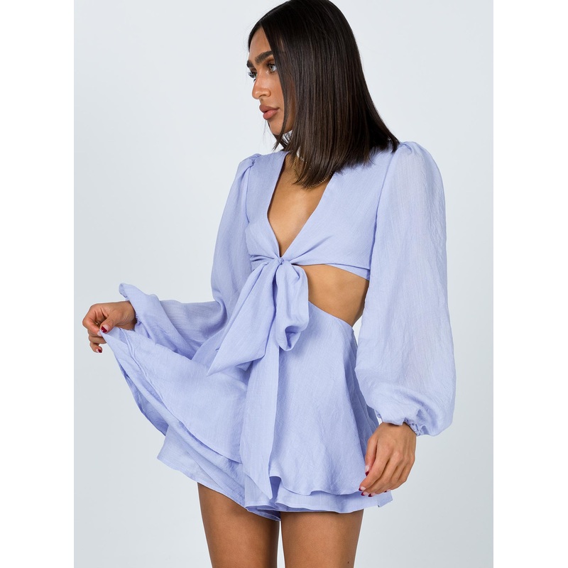 Oceane Romper Blue