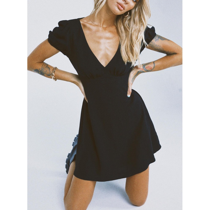 Smith Mini Dress Black
