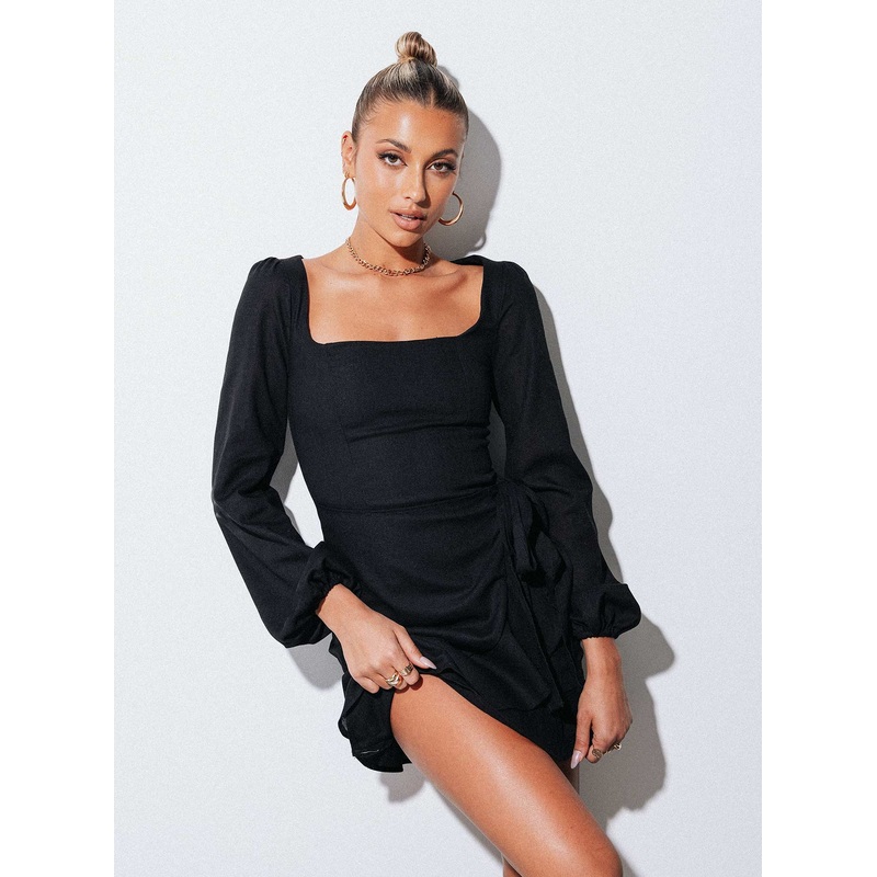 The Villa Mini Dress Black