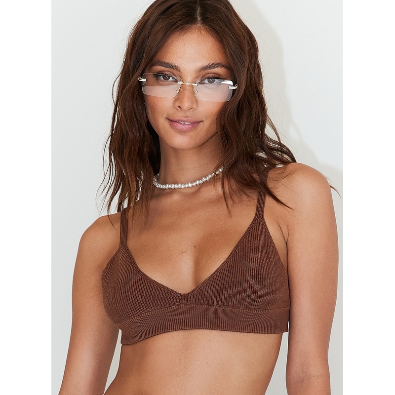 Atlanta Bralette Brown