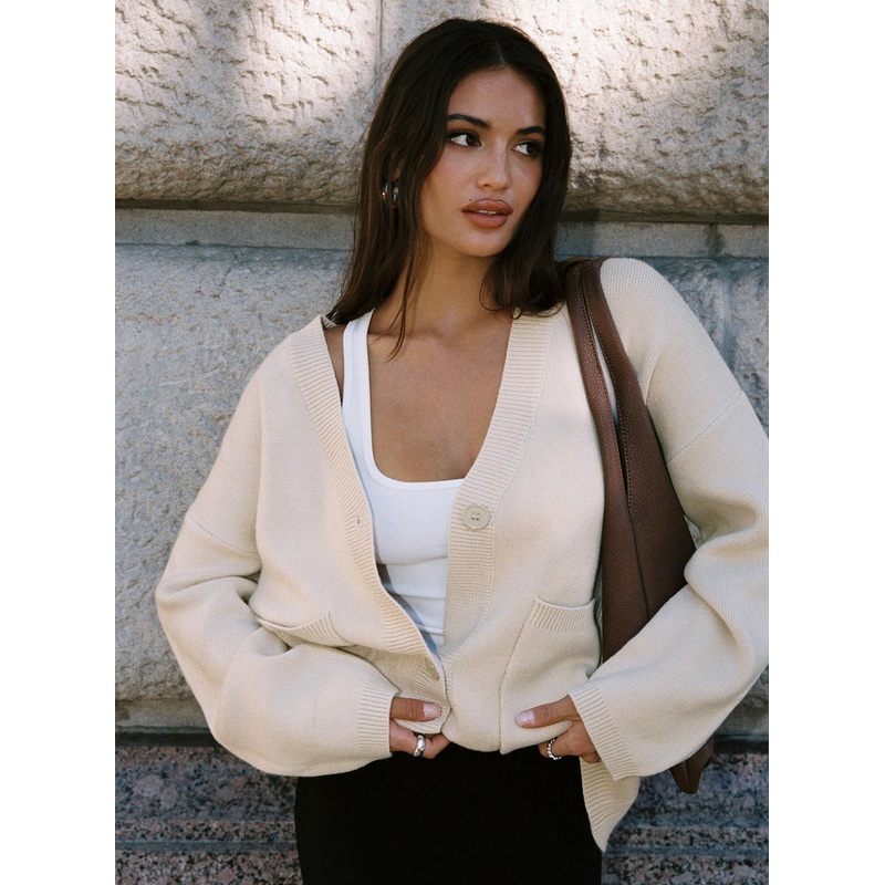 Burke Cardigan Cream