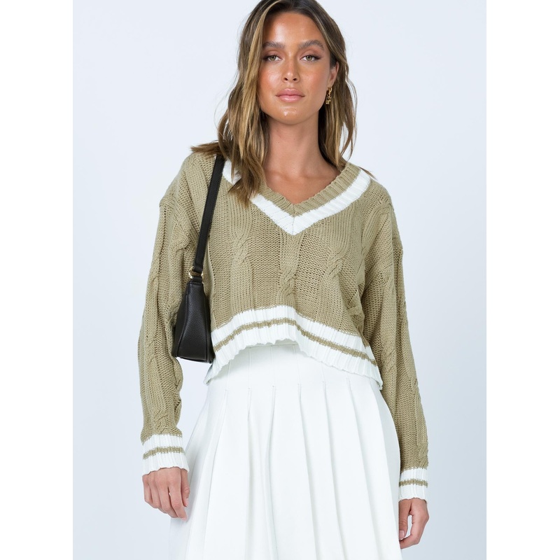 Eliza Sweater Green