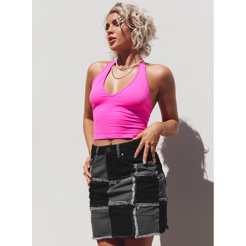 The Ragged Priest Resolute Skirt Charcoal