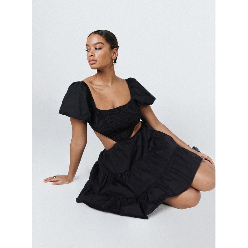 Amber Mini Dress Black