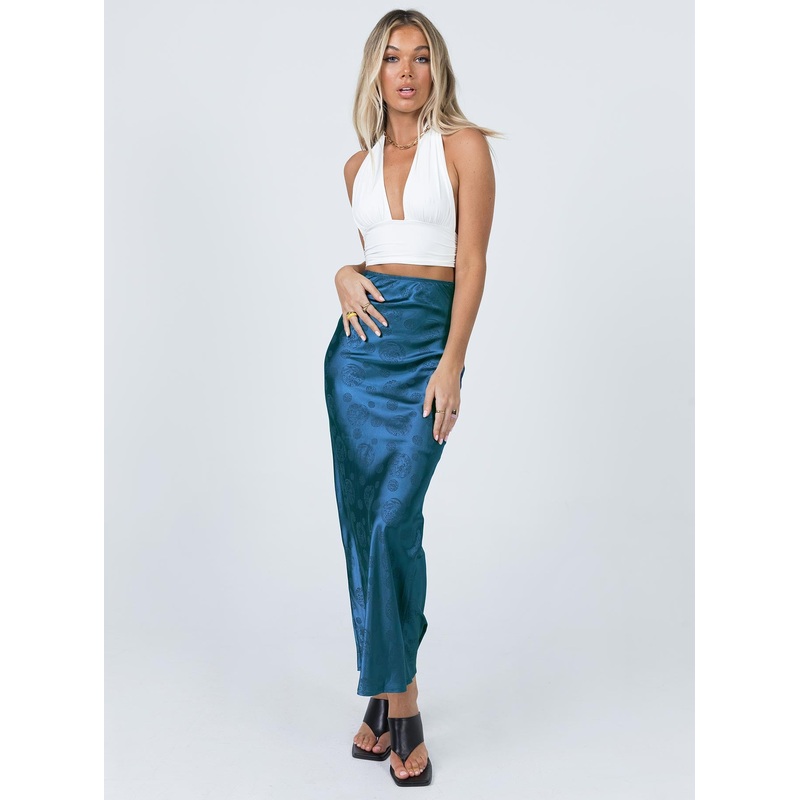 Hailey Midi Skirt Blue