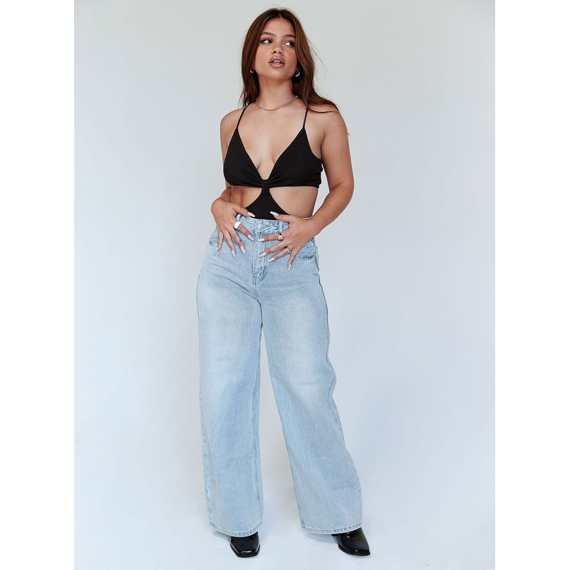 River Bodysuit Black