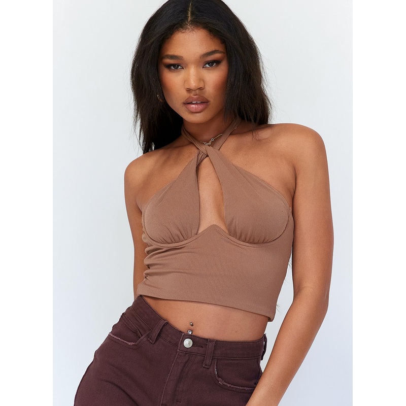 Alicia Top Brown