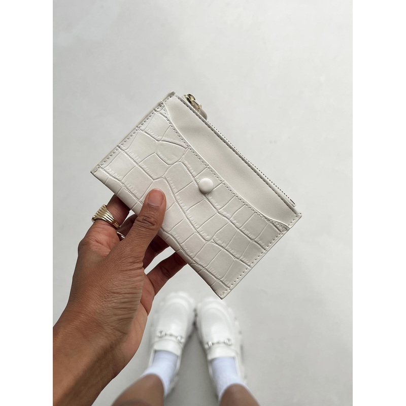 Keeping Track Wallet Cream
