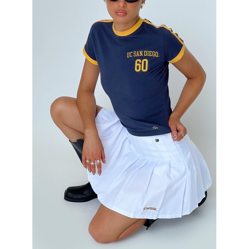 UCSD Tennis Skort White