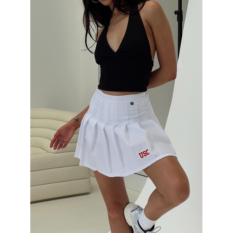 USC Tennis Skort White
