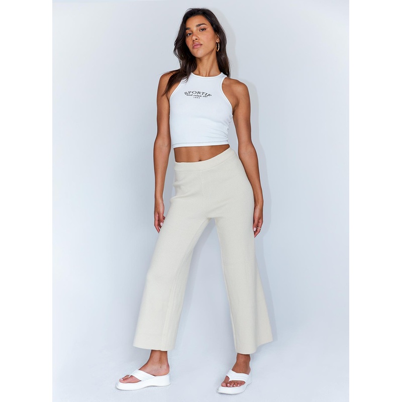 Berrel Pants Beige