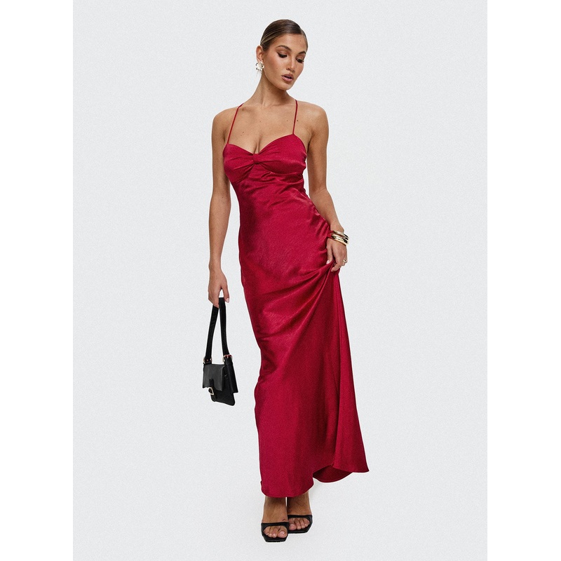 Kristelle Maxi Dress Red