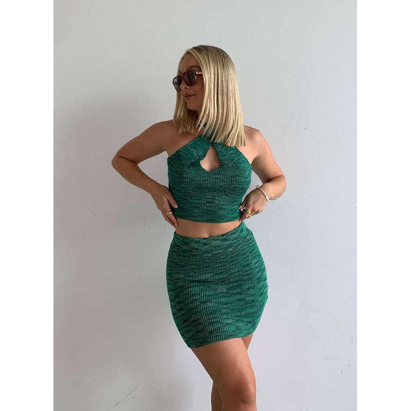 Nora Knit Set Green