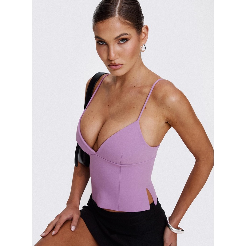 Sculpture Top Lilac