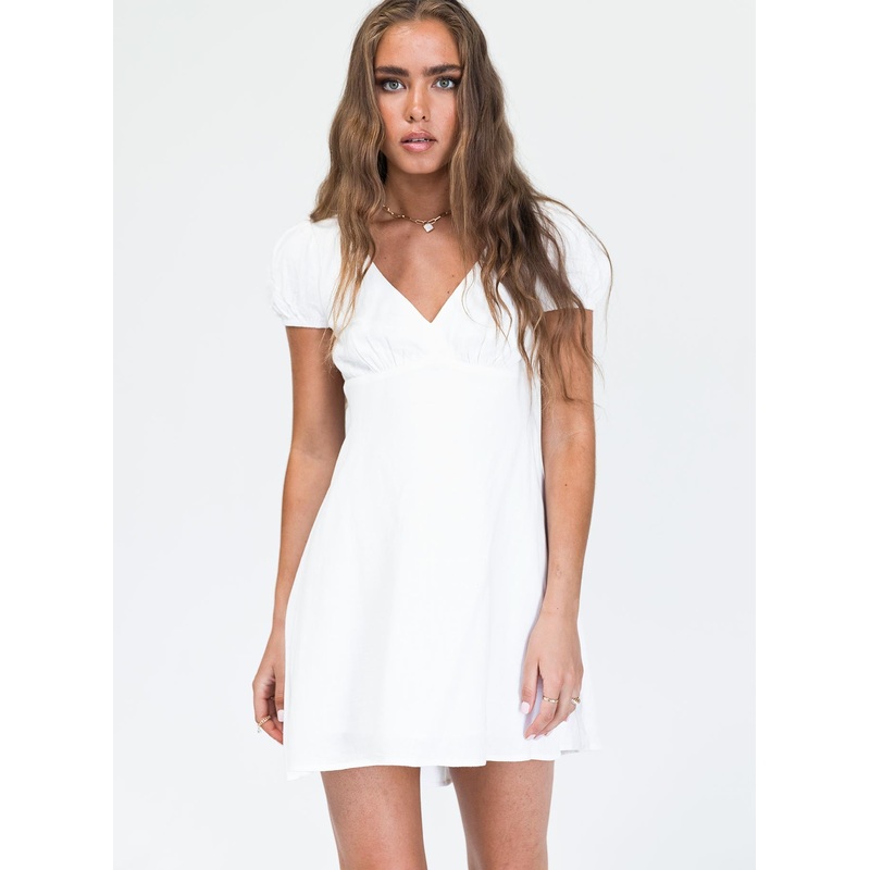Smith Mini Dress White